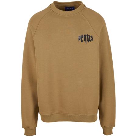 Pequs Pequs Sweatshirt Mythic olijfgroen / zwart