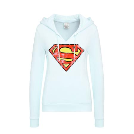 Logoshirt LOGOSHIRT Sweatshirt DC Comics - Superman lichtblauw