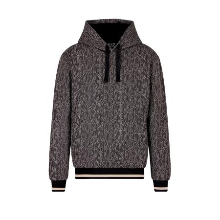 Emporio Armani EA7 Emporio Armani Sweatshirt beige / zwart