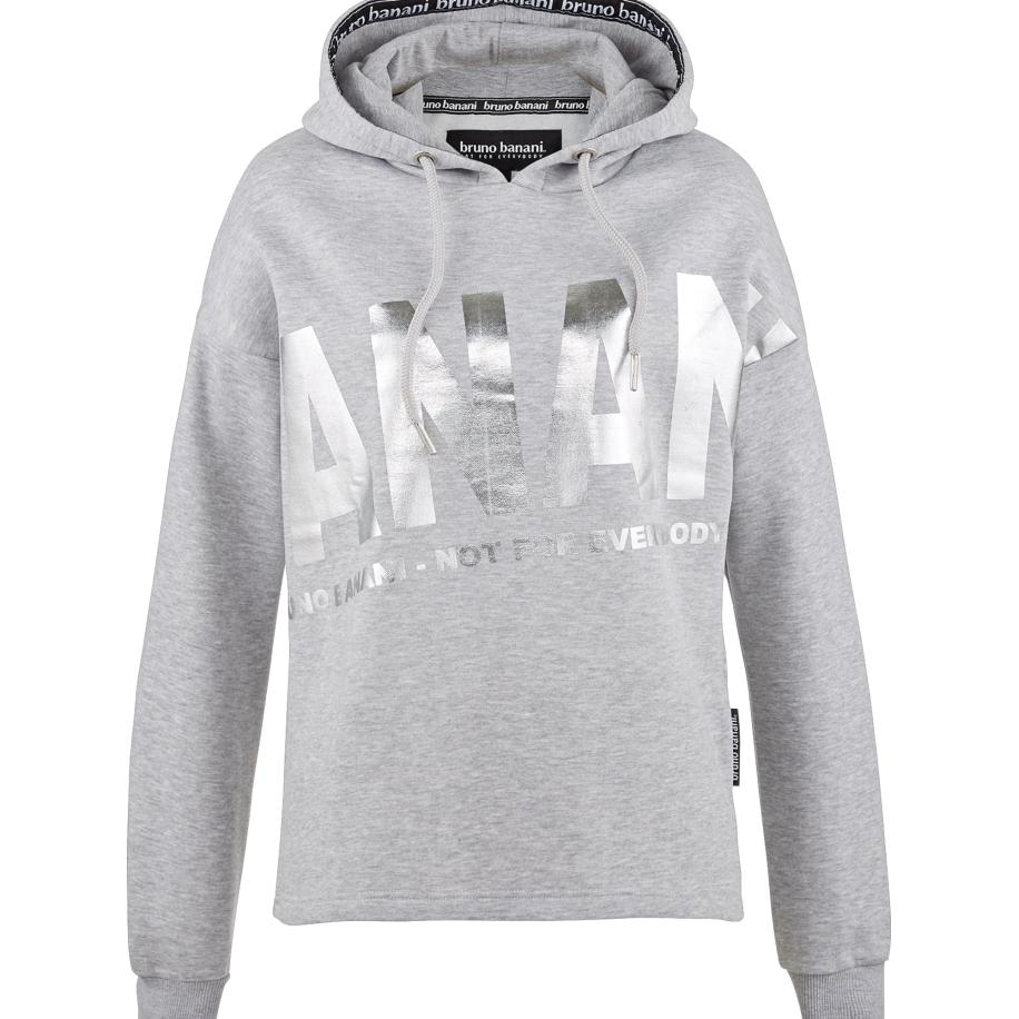Bruno Banani Bruno Banani Sweatshirt Chang grijs gemêleerd / zilver -