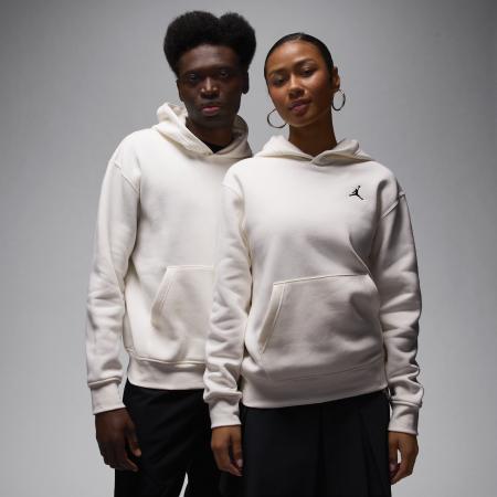 Jordan Brooklyn Fleece Hoodie voor heren - Wit