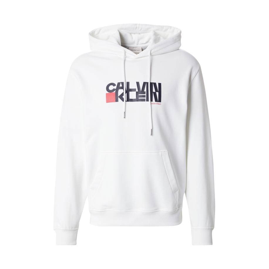 Calvin Klein Calvin Klein Jeans Sweatshirt rood / zwart / wit -