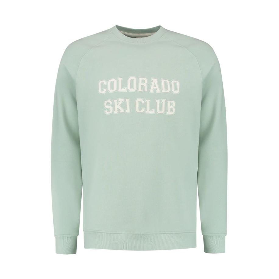 Shiwi Shiwi Sweatshirt mintgroen / wit -