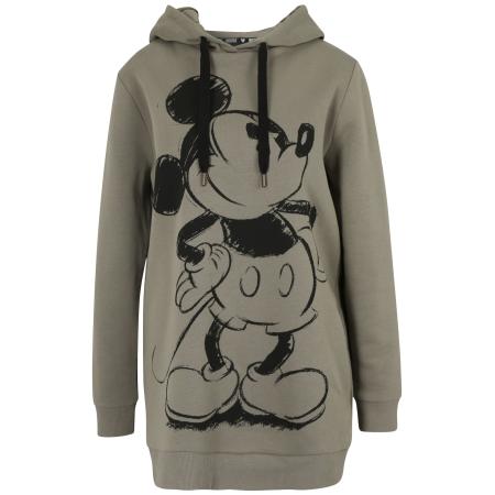 Course Sweatshirt Mickey Mouse Retro kaki / zwart