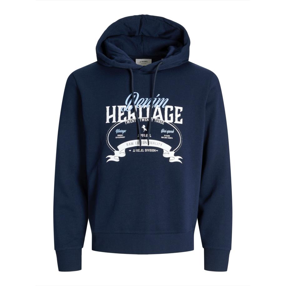 JJ Rebel JJ Rebel Sweatshirt JREBLASSE nachtblauw / lichtblauw / wit -