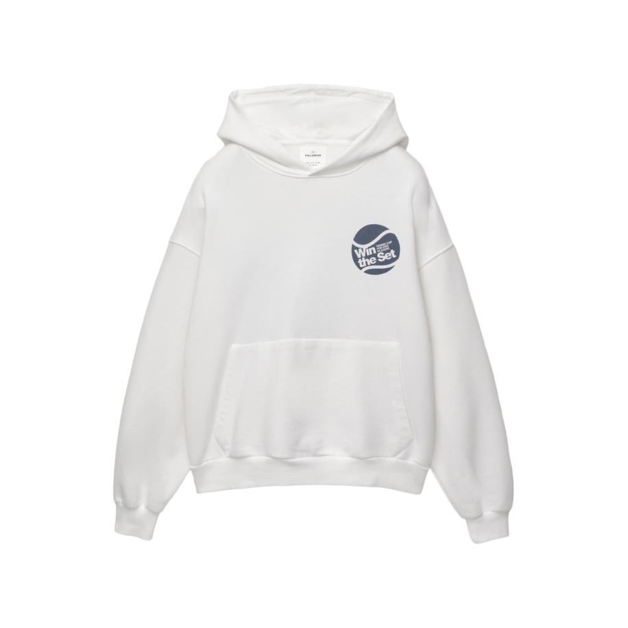 Pull&Bear Pull&Bear Sweatshirt navy / lichtgrijs -