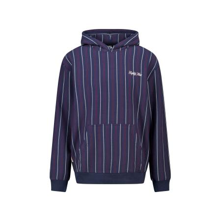 America Today Trui navy / donkerlila / offwhite