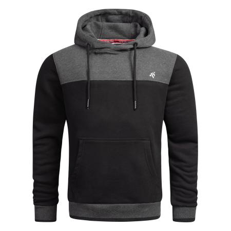 Alessandro Salvarini Alessandro Salvarini Sweatshirt donkergrijs / zwart