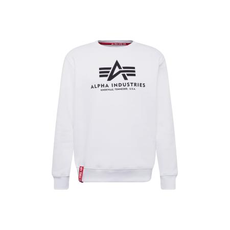 ALPHA INDUSTRIES Sweatshirt rood / zwart / wit