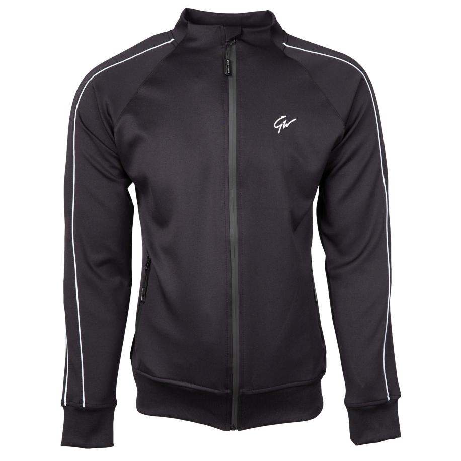 Gorilla Wear Gorilla Wear Sweatvest zwart / wit -