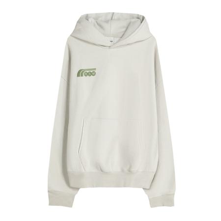 Bershka Bershka Sweatshirt lichtgrijs / grasgroen