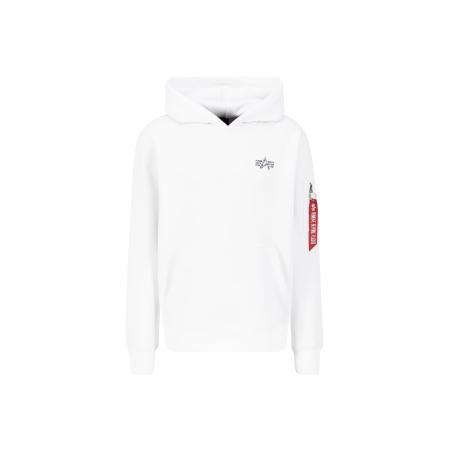 Alpha Industries ALPHA INDUSTRIES Sweatshirt donkerrood / zwart / wit