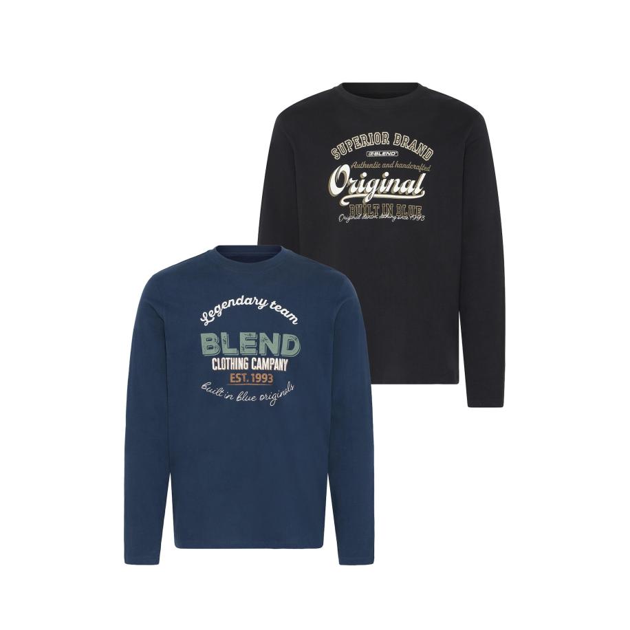 Blend BLEND Sweatshirt BHBenap 2 PACK blauw -