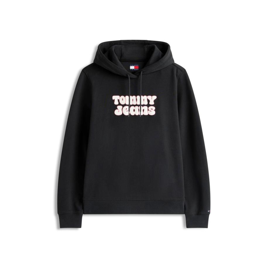 Tommy Jeans Tommy Jeans Sweatshirt ESS rosé / zwart / wit -