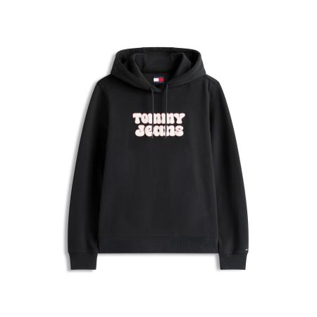 Tommy Jeans Tommy Jeans Sweatshirt ESS rosé / zwart / wit