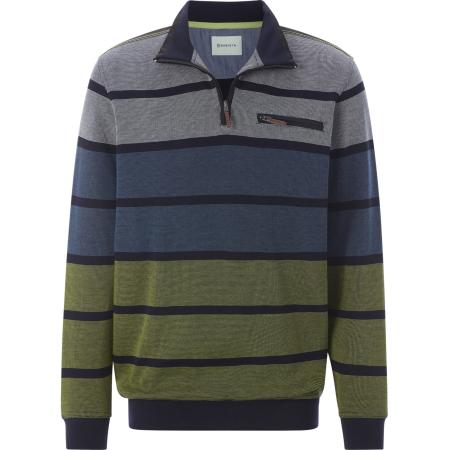 BABISTA BABISTA Sweatshirt Hamar saffier / donkerblauw / grijs / olijfgroen