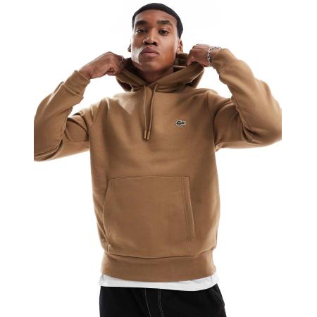 Lacoste - Hoodie zonder sluiting in beige-Neutraal