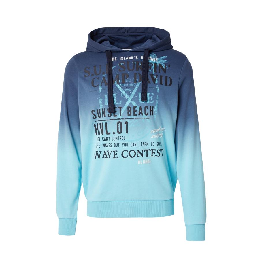 Camp David CAMP DAVID Sweatshirt navy / aqua -