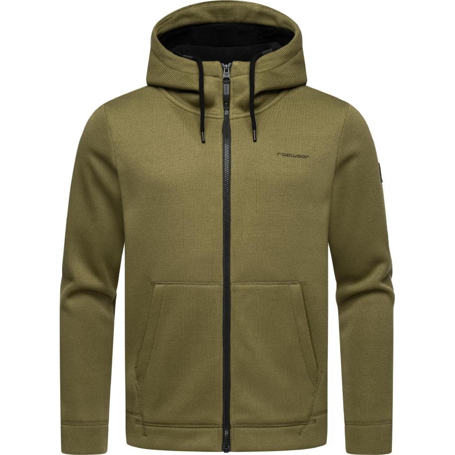 Ragwear Ragwear Sweatvest Fabian olijfgroen -