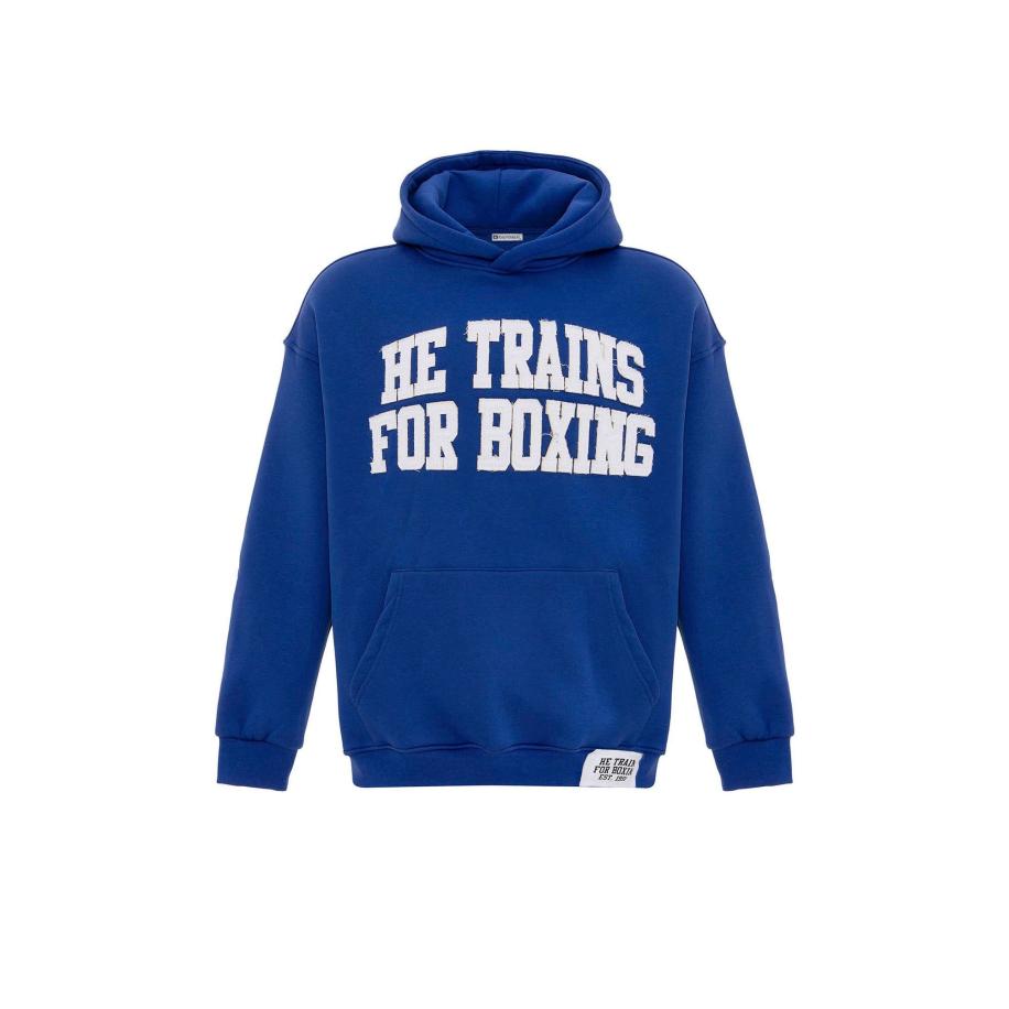 Dandalo Dandalo Sweatshirt royal blue/koningsblauw / wit -