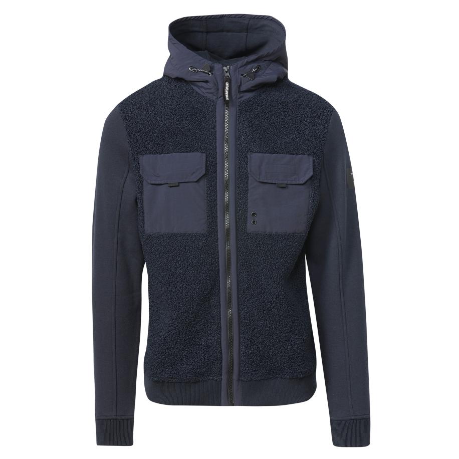 KOROSHI KOROSHI Sweatvest navy -