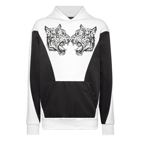 Plein Sport Plein Sport Sweatshirt Tiger zwart / wit