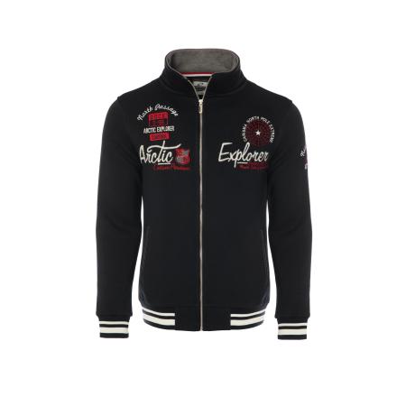 Carisma CARISMA Sweatvest kersrood / zwart / wit