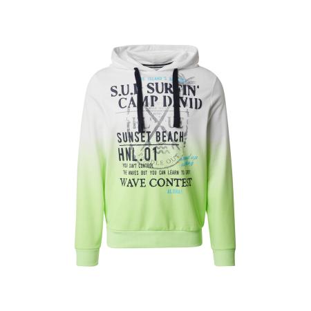 Camp David CAMP DAVID Sweatshirt neongroen / zwart / wit