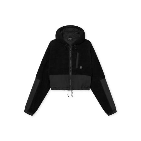 Johnny Urban Johnny Urban Fleece jas Carey zwart