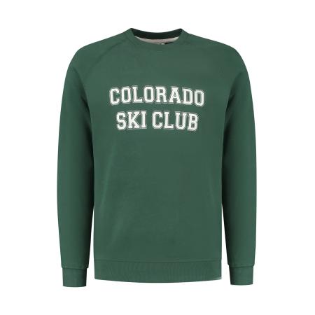 Shiwi Shiwi Sweatshirt Colorado donkergroen / wit