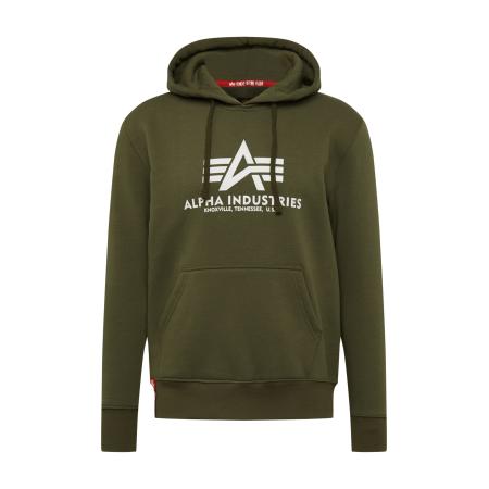 Alpha Industries ALPHA INDUSTRIES Sweatshirt olijfgroen / wit