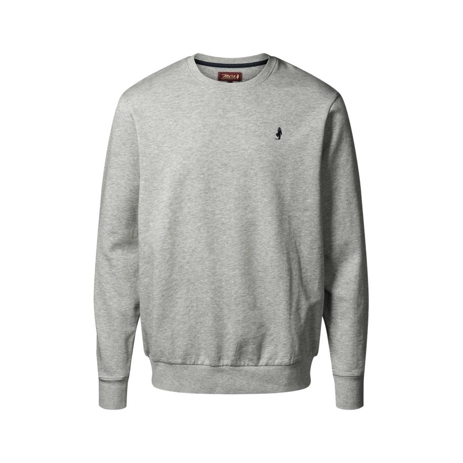 MCS MCS Sweatshirt Skyler grijs gemêleerd -