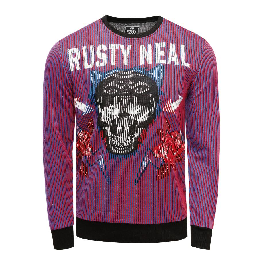 Rusty Neal Rusty Neal Sweatshirt rood -