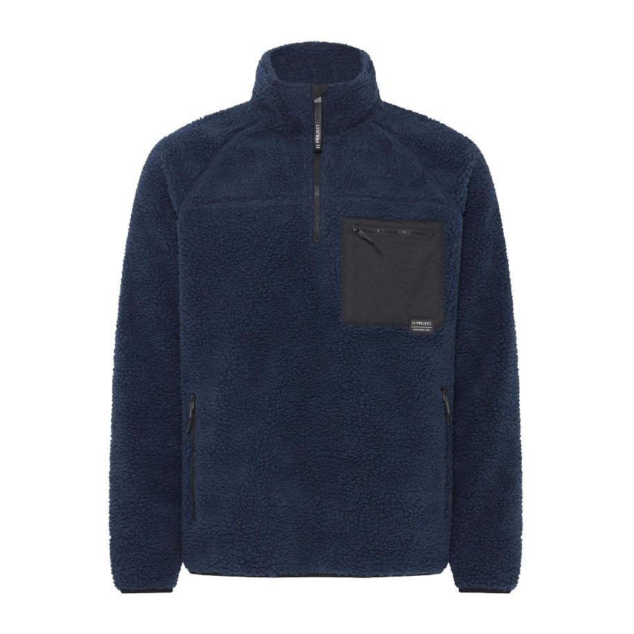 11 Project 11 Project Sweatvest SDHPRROMEL blauw -