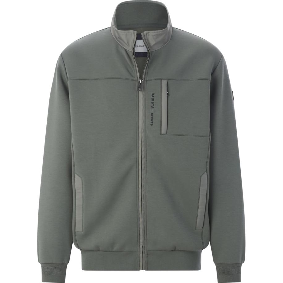 BABISTA BABISTA Sweatvest Gasparo olijfgroen -