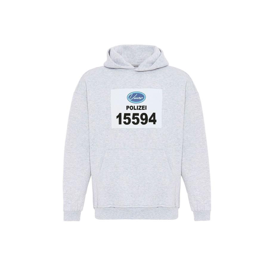 Dandalo Dandalo Sweatshirt blauw / zwart / wit / wit gemêleerd -