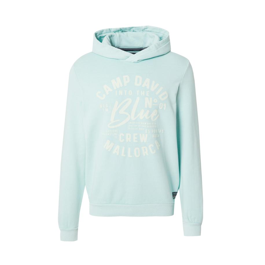 Camp David CAMP DAVID Sweatshirt lichtgeel / mintgroen -