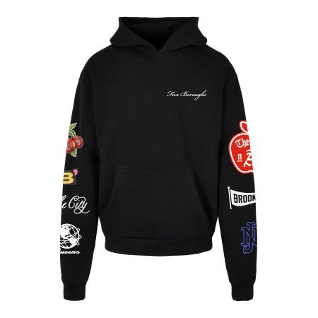 mister tee MT Upscale Sweatshirt Homage geel / rood / zwart / wit