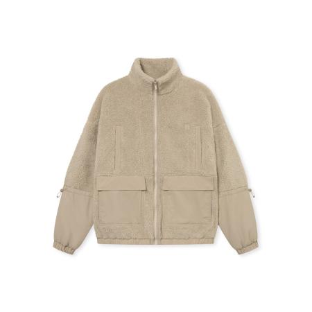 Johnny Urban Johnny Urban Fleece jas Carson beige