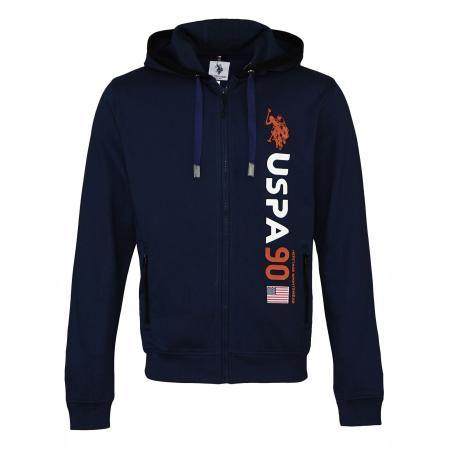 U.S. Polo Assn. U.S. POLO ASSN. Sweatvest donkerblauw / rood / wit