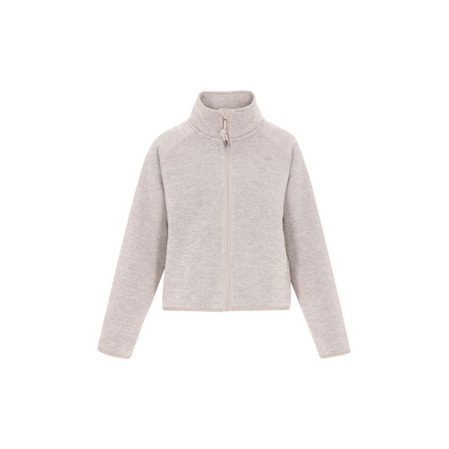 Schmuddelwedda Schmuddelwedda Fleece jas ivoor -