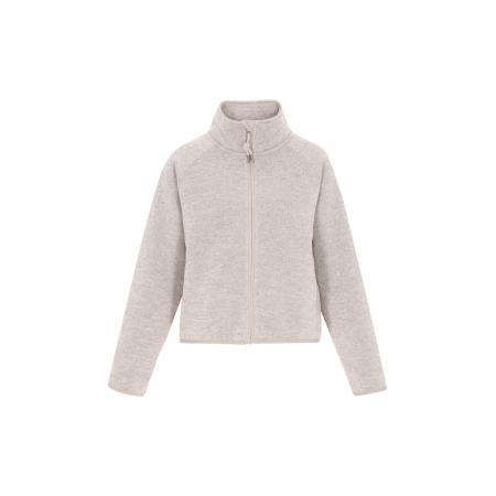 Schmuddelwedda Schmuddelwedda Fleece jas ivoor