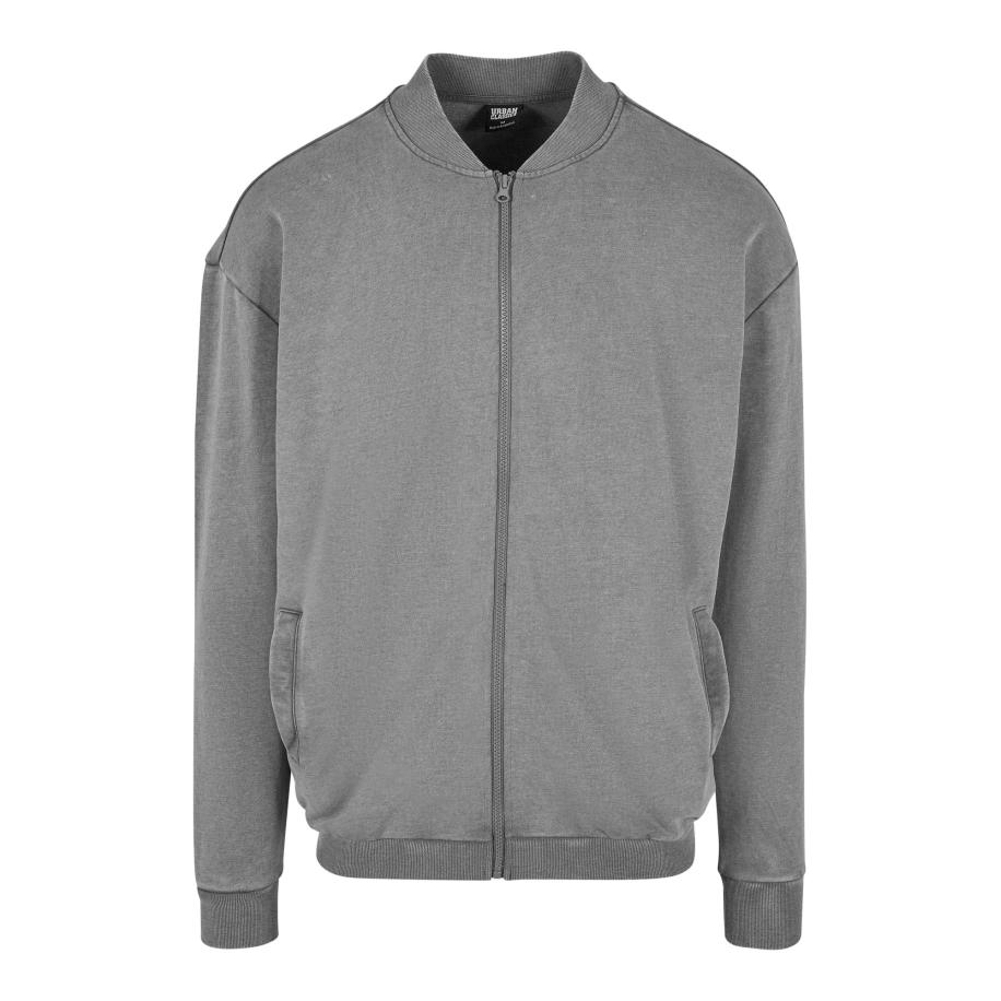 Urban Classics Urban Classics Sweatvest grijs gemêleerd -
