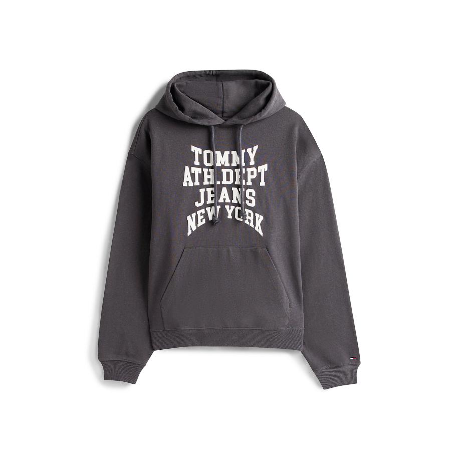 Tommy Jeans Tommy Jeans Sweatshirt Heritage 90s Varsity zwart / wit -