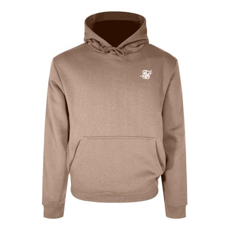 SikSilk SikSilk Sweatshirt lichtbruin / wit