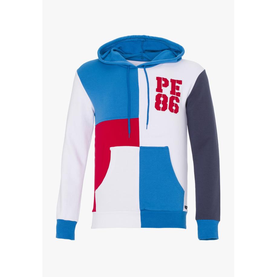 ICEBOUND ICEBOUND Trui lichtblauw / rood / wit -