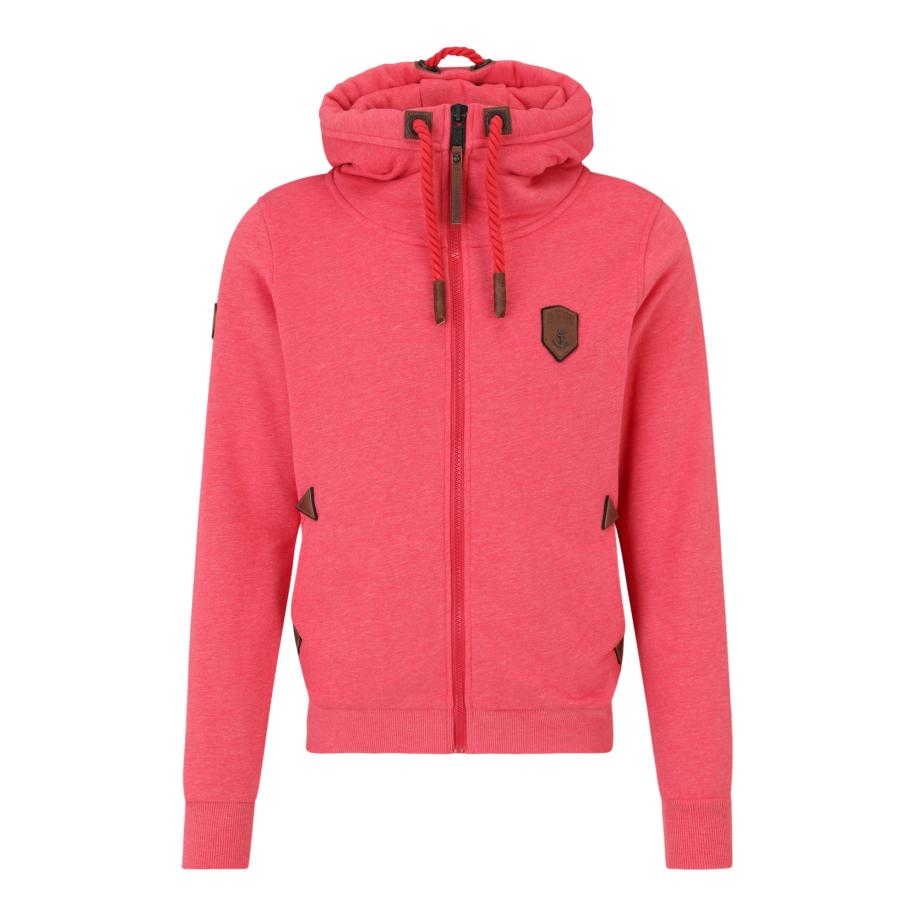 Naketano naketano Sweatvest lichtrood -