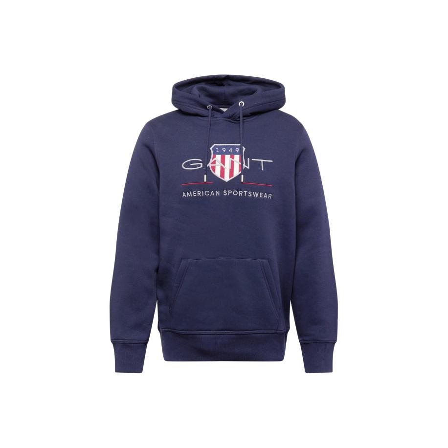 Gant GANT Sweatshirt marine / lichtgrijs / rood / wit -