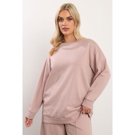 Yours Donkerroze Sweatshirt Size 66-68