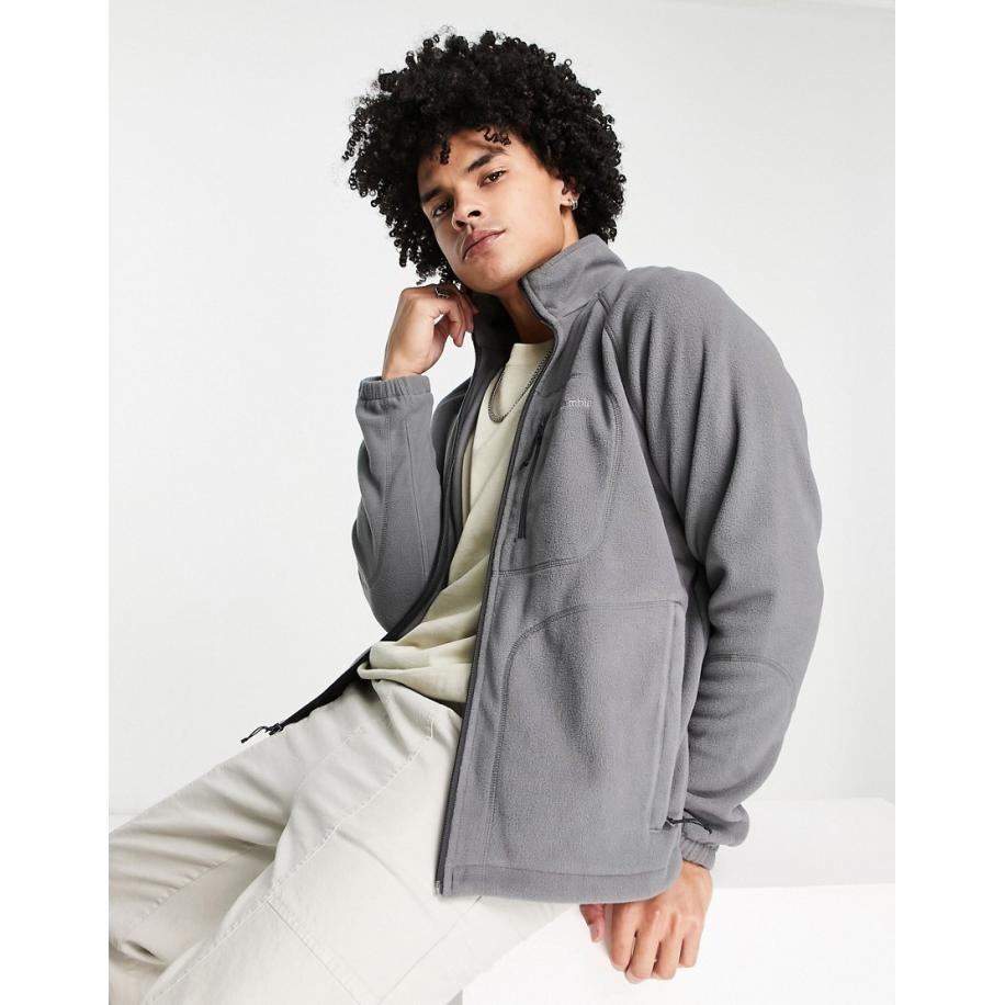 Columbia - Fast Trek II - Tech fleece met rits in grijs Grijs